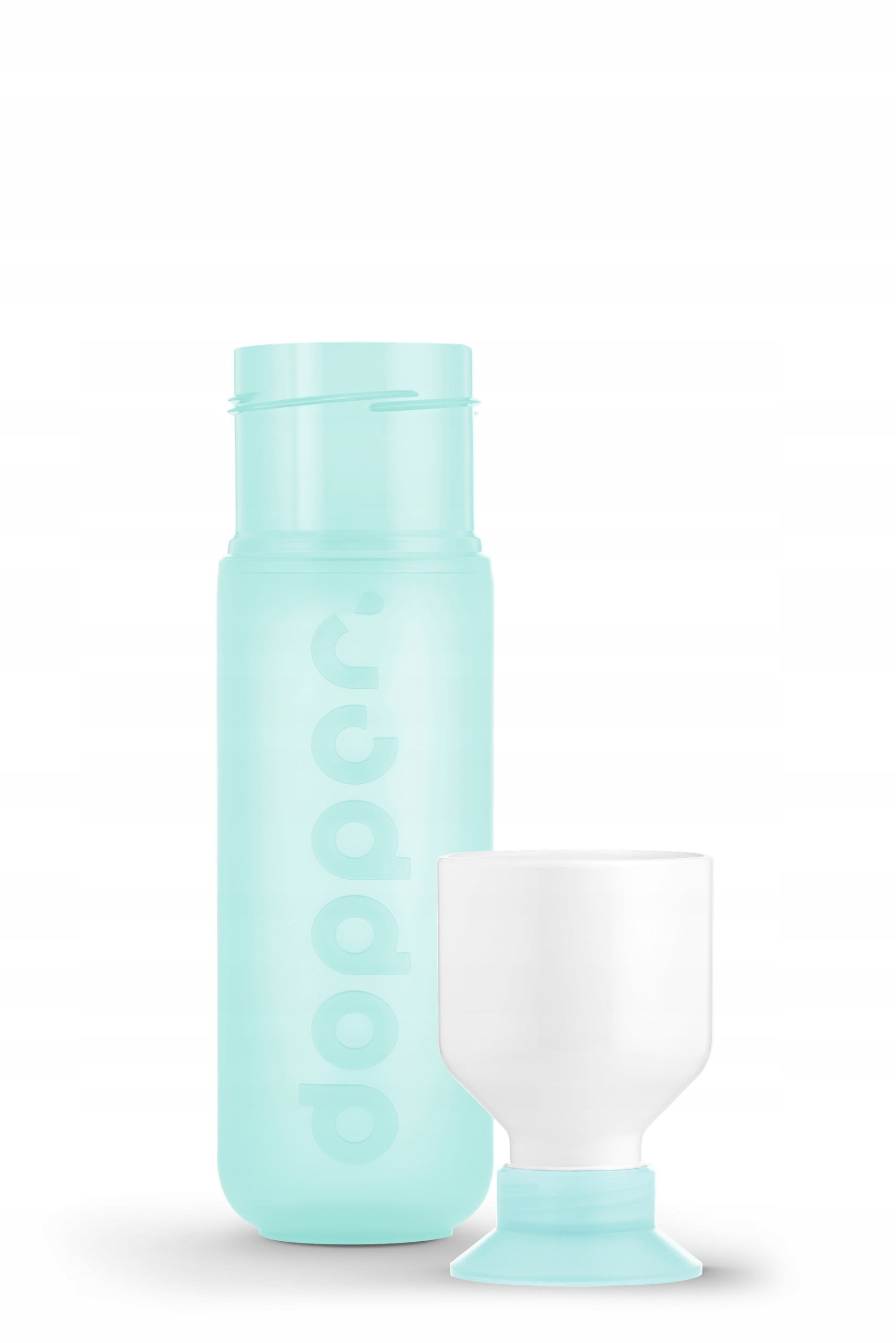 Butelka na wodę Dopper Polar Blue 450 ml z kubkiem Marka Dopper