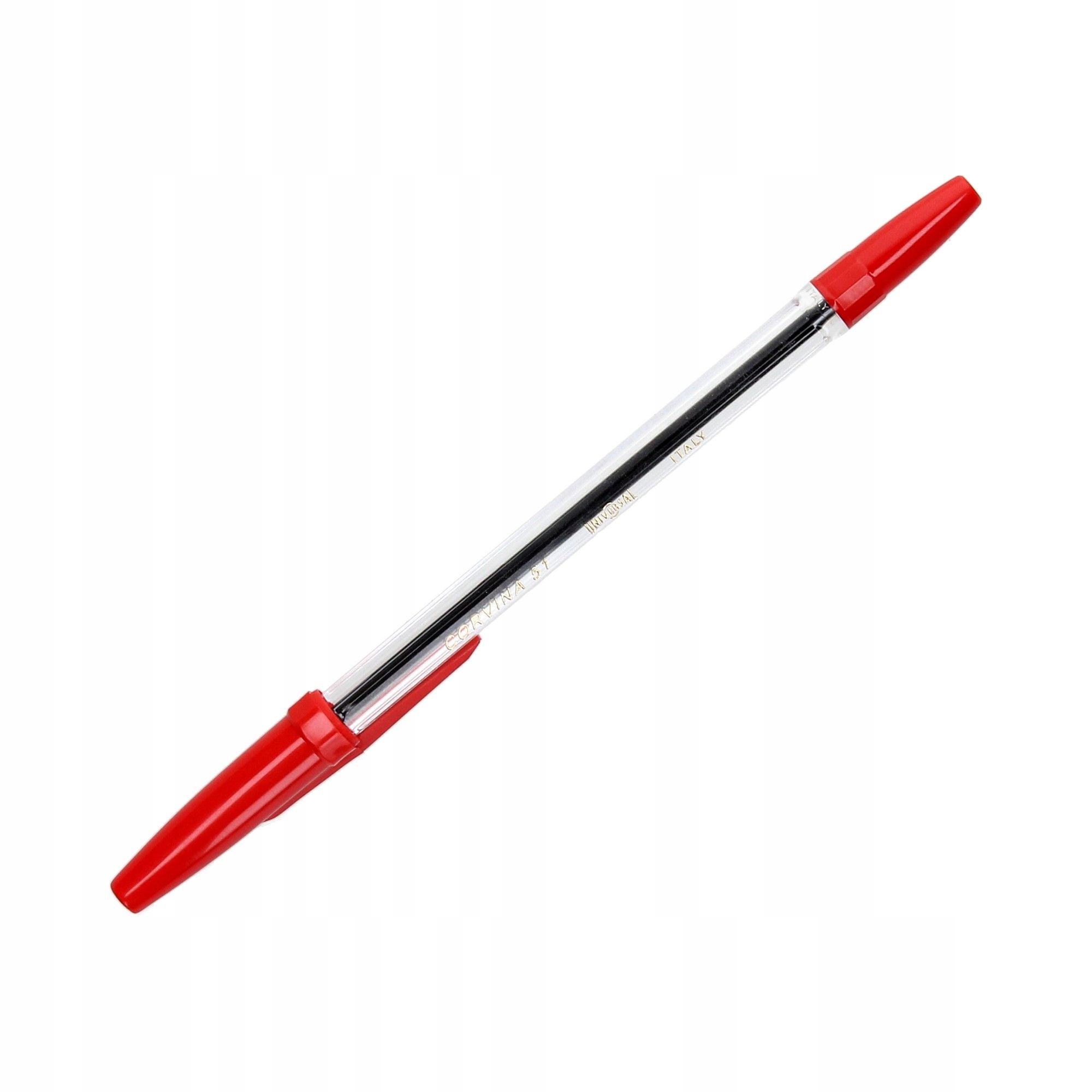 

Długopis 1.00mm czerwony Corvina 51