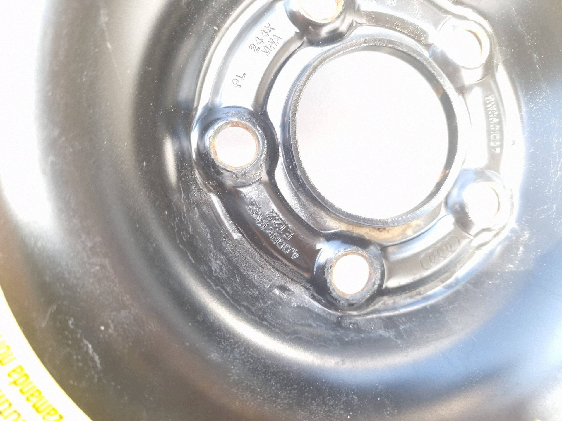 roue roue de secours 125/70/19 5x112 AUDI A4 B9 A5 8W0601027