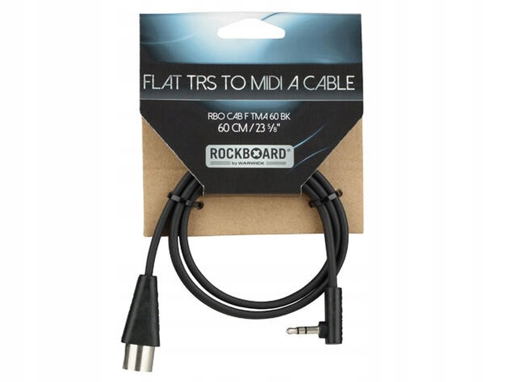 Płaski kabel TRS-MIDI typ A ROCKBOARD (60cm) Marka RockBoard