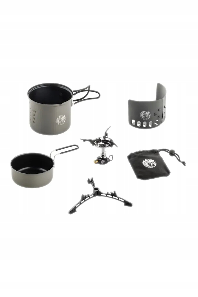 Optimus Turistický set na vaření Elektra Fe Black Edition