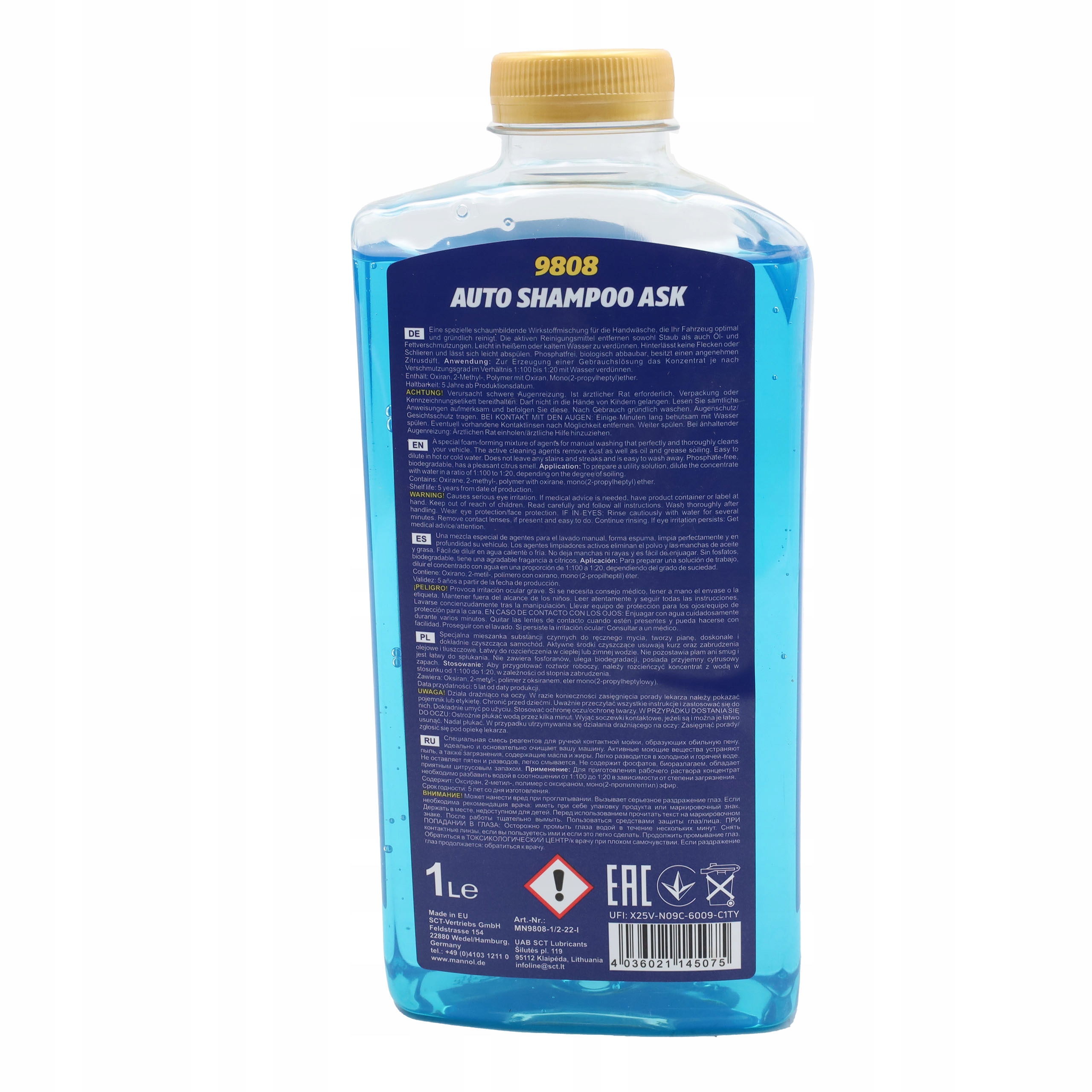 Szampon Samochodowy 9808 Mannol ASK 1L Producent Mannol