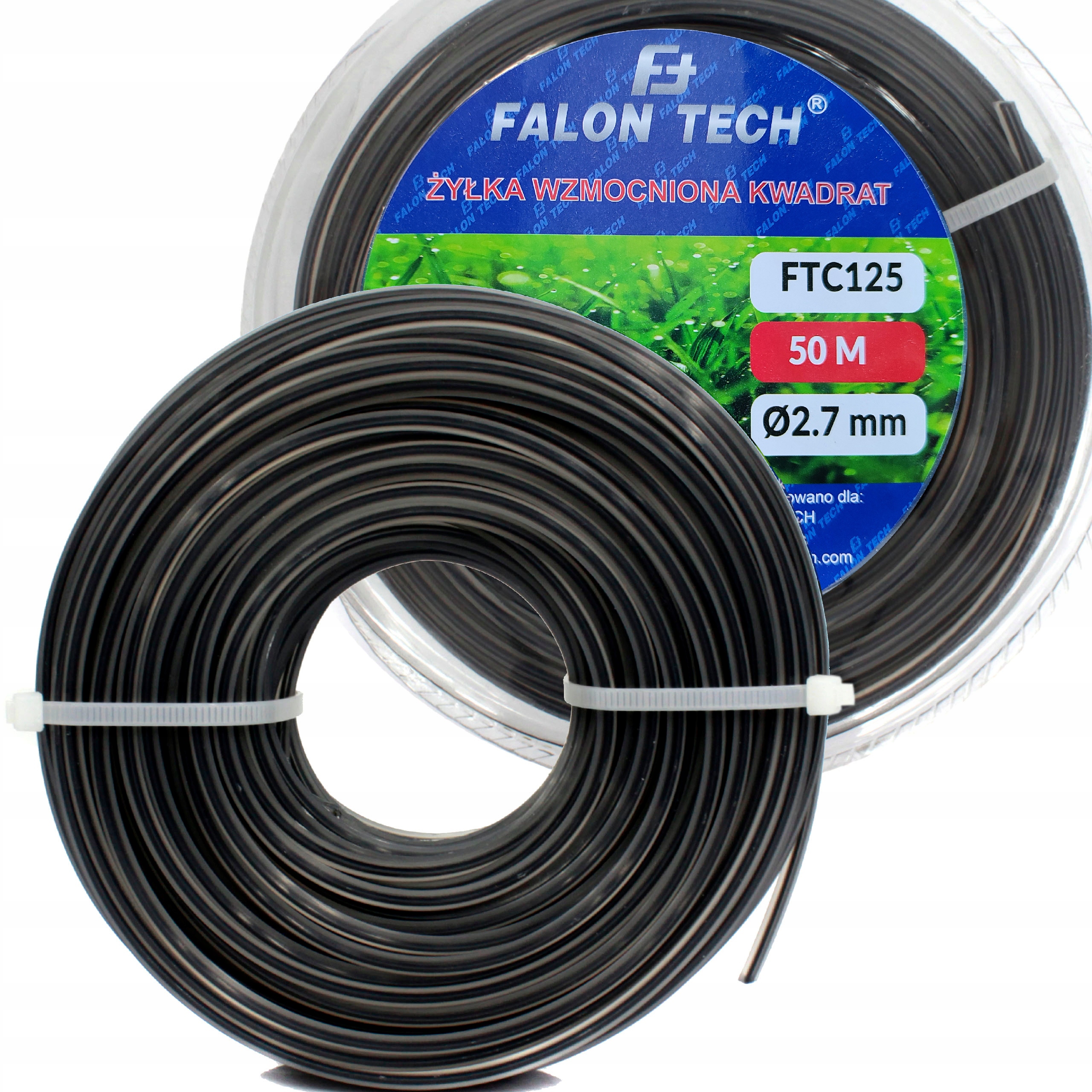

Żyłka Tnąca Do Kosy Kwadrat 2.7mm 50m Zbrojona