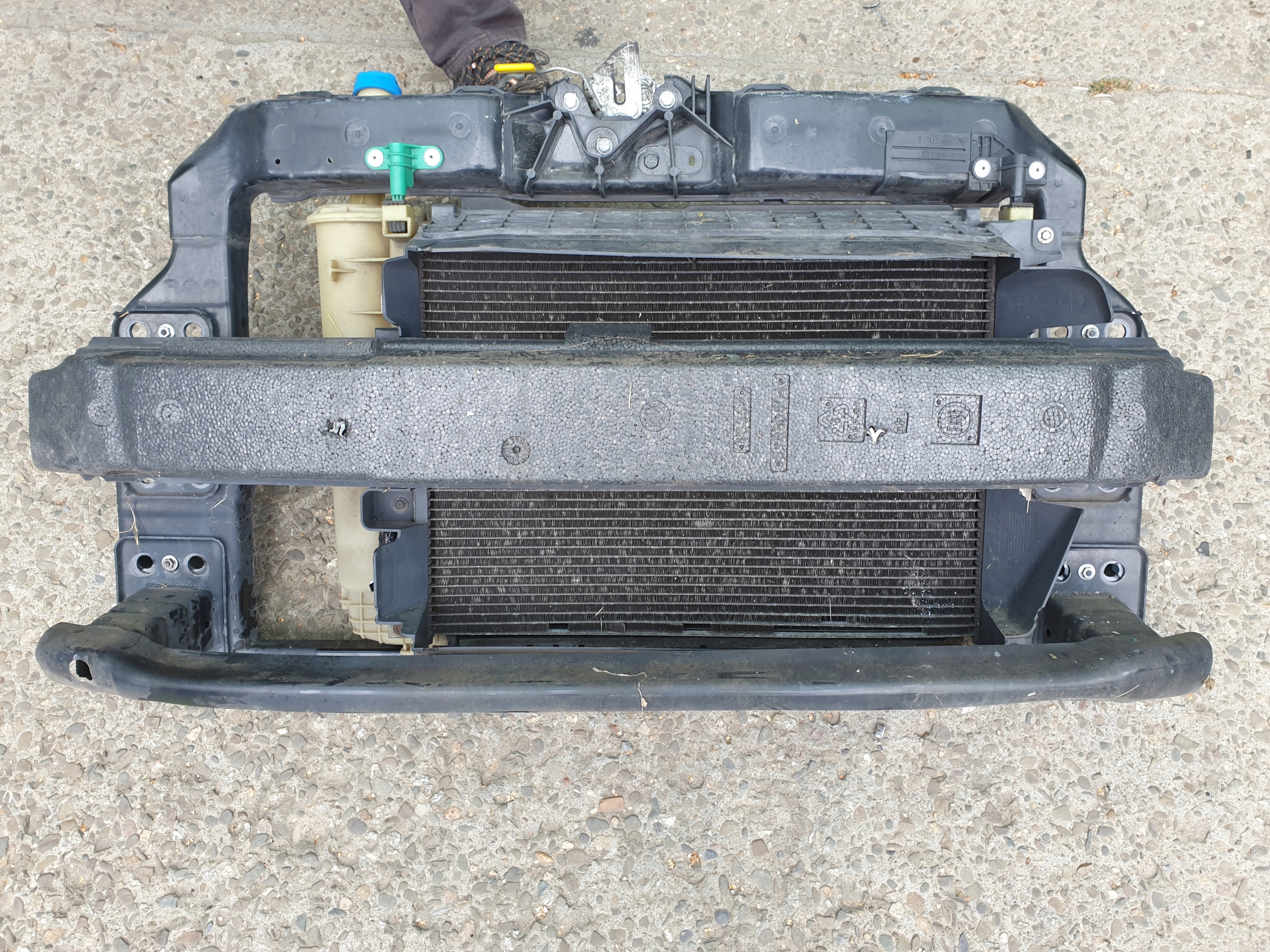 support panel for radiators pillar radiator sider FIAT PANDA III 2012- 1.2 1.4
