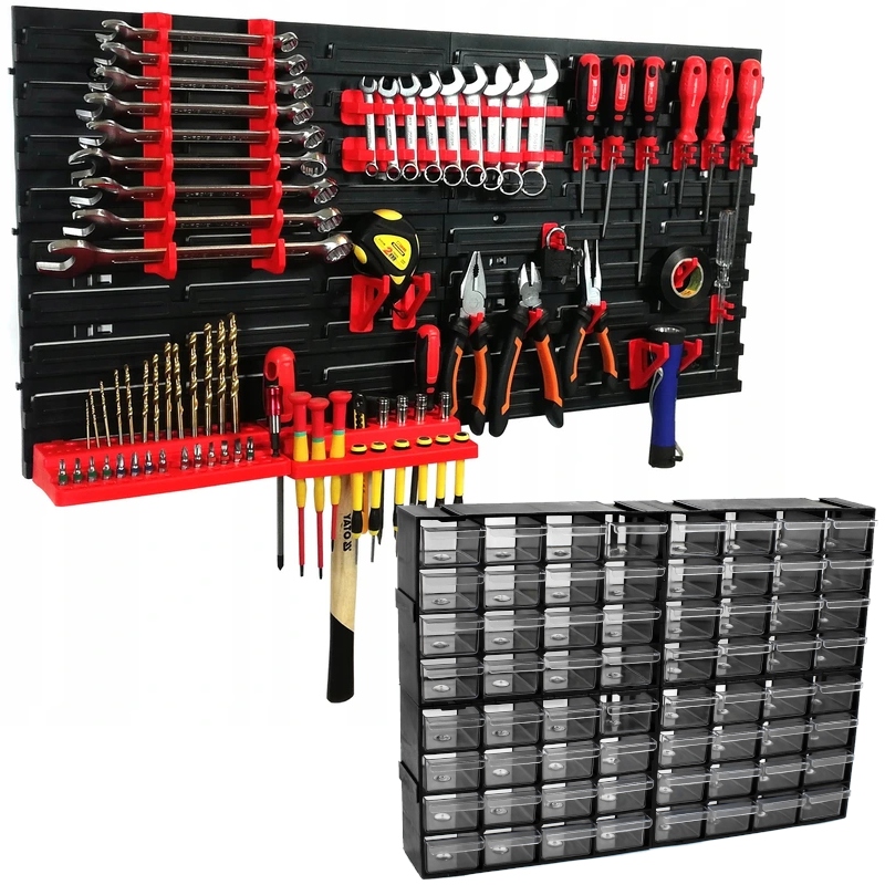 

Tablica Narzędziowa 80x40cm Szufladki Modułowe