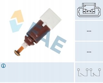 WŁĄCZNIK ŚWIATEŁ STOP 24902 FAE Stan opakowania oryginalne