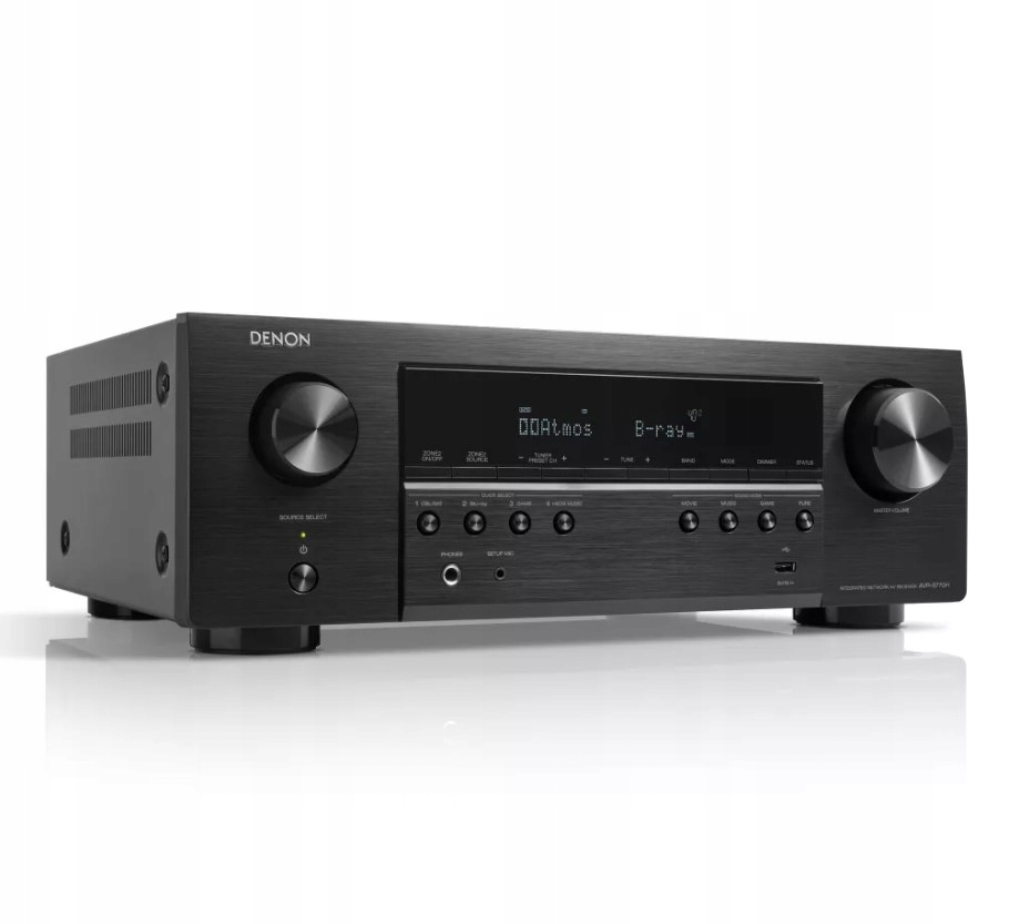 Amplituner Kina Domowego DENON AVR-S770H 7.2 Wi-Fi Bluetooth System dźwięku 7.2