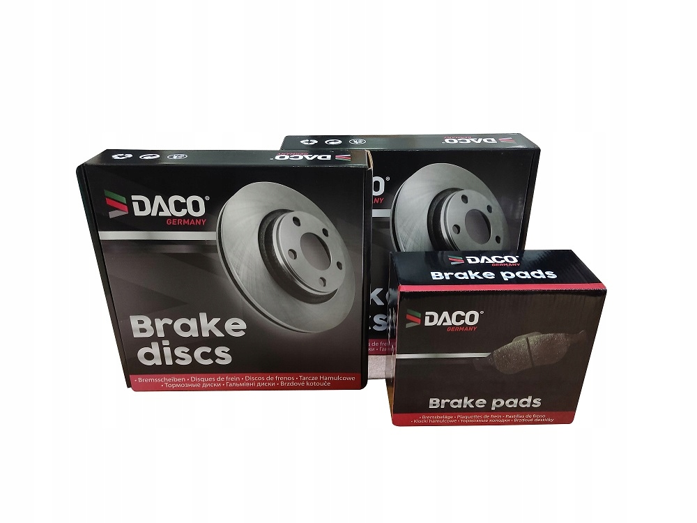 600705 - Диски+колодки DACO передняя Dacia Duster 2010-