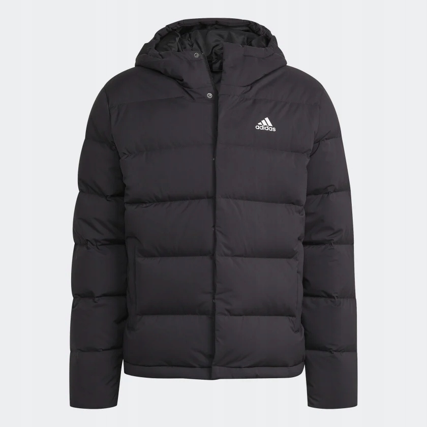 Pánská péřová bunda s kapucí Adidas HG8751 vel. S