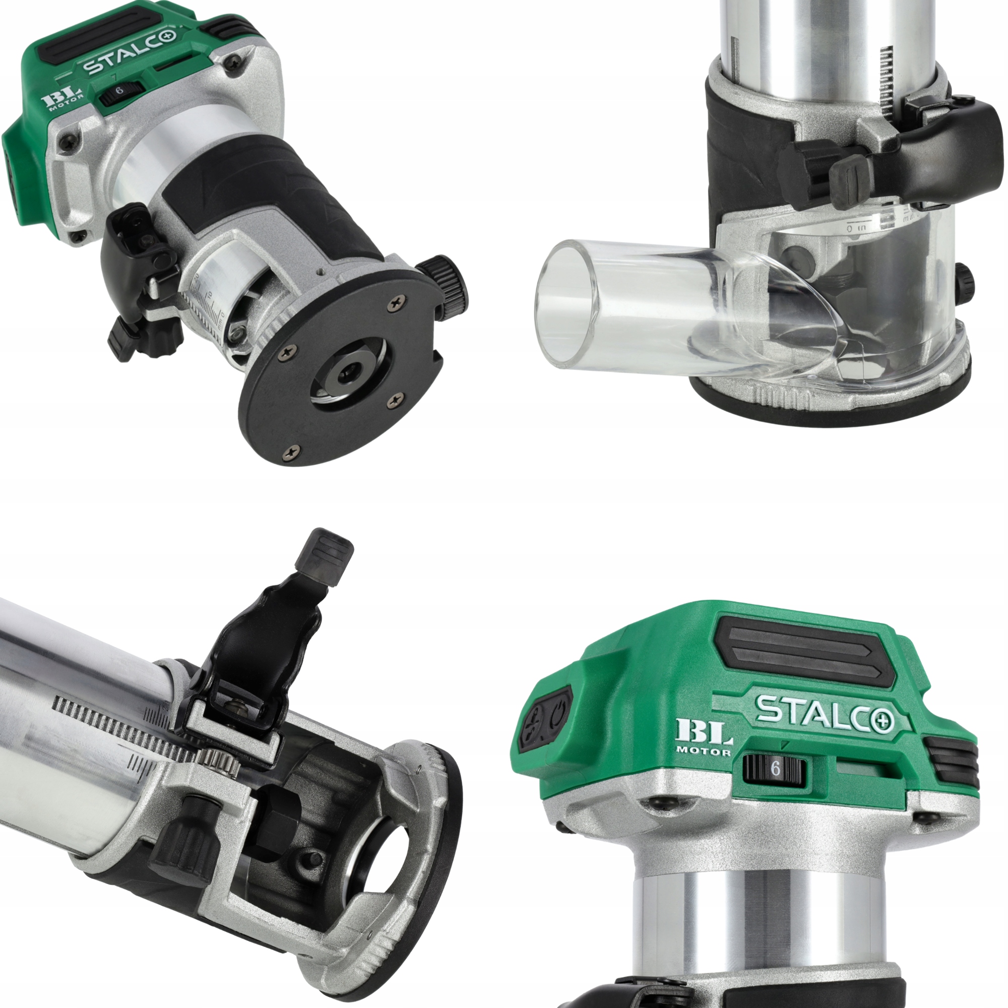 Horní Frézka PRS20-20BLVS 20V S-volt Stalco