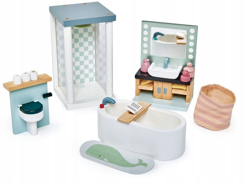 

Łazienka drewniane mebelki Tender Leaf Toys 3+