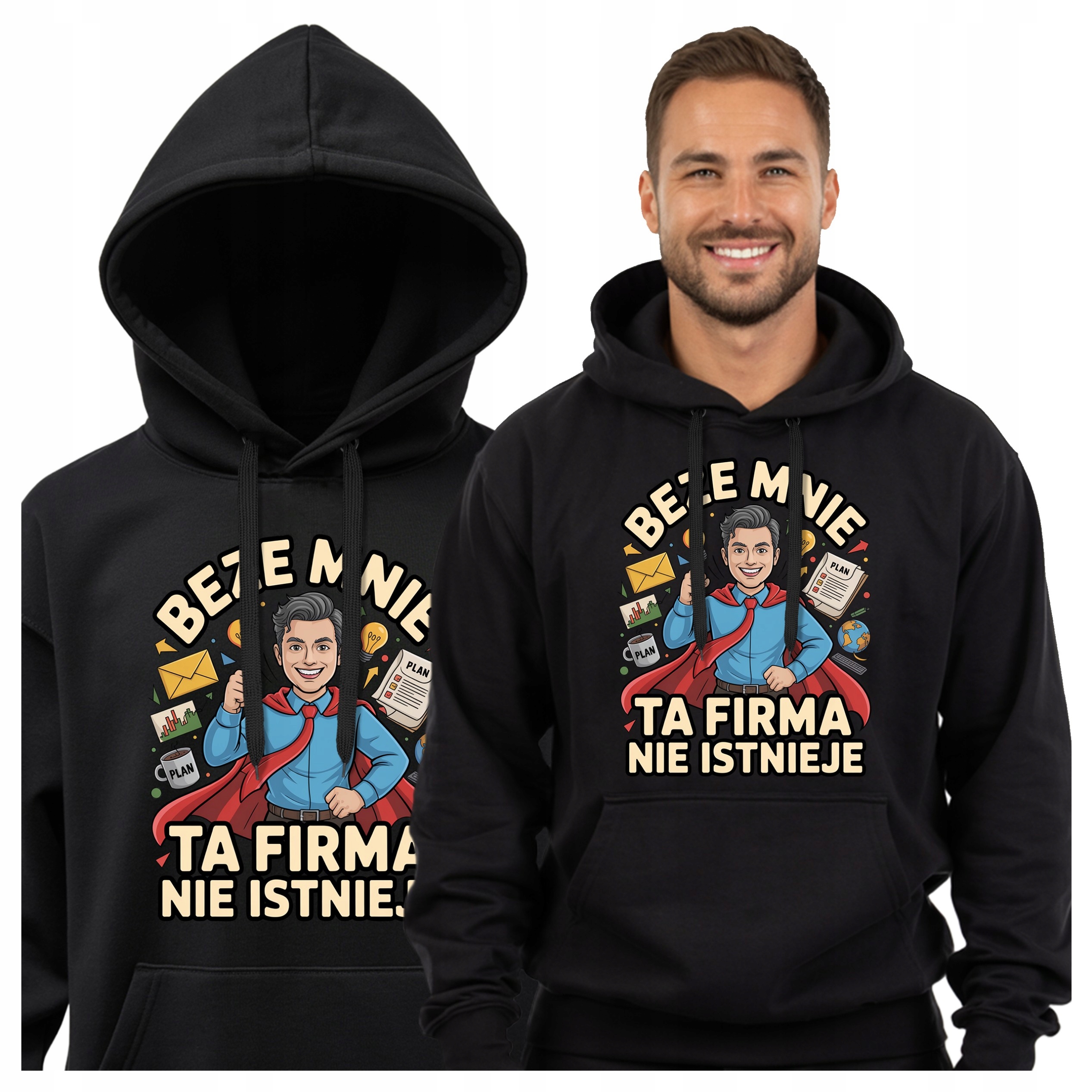 Pánská Mikina S Vtipným Potiskem A Dárek Pro Šéfa Směnného Ředitele