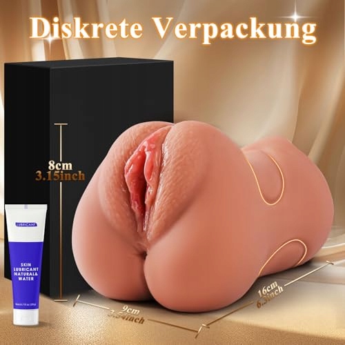 VIJISA 3w1 Realistyczny 3D Masturbator Dla Mężczyzn — miniatura 5