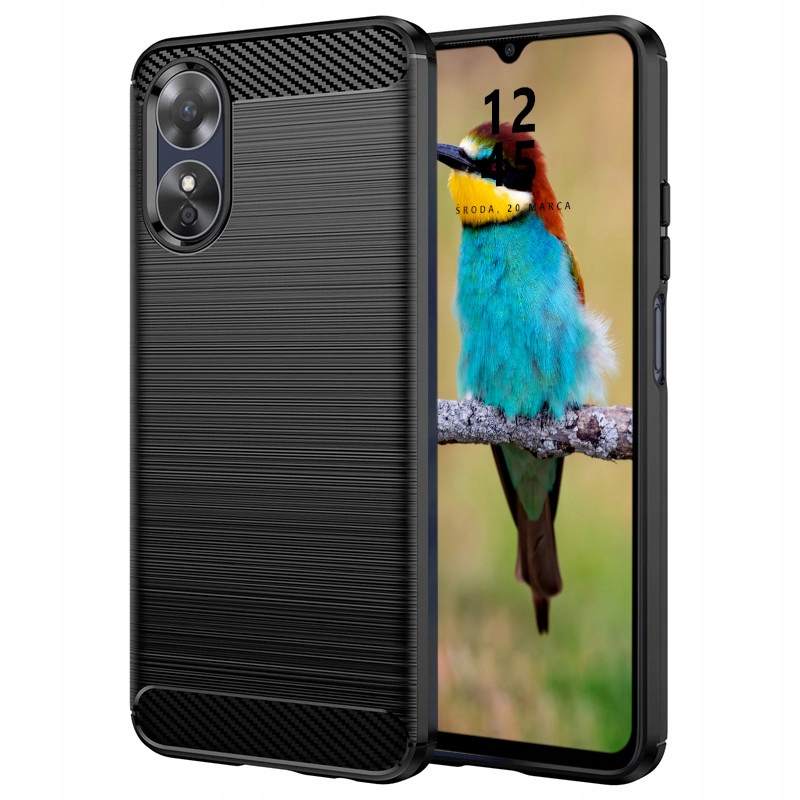 

Etui Pancerne Karbon Do Oppo A17 Szkło