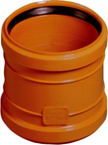 Nátrubek posuvná Pvc-u Kgu Dn 250 oranžová