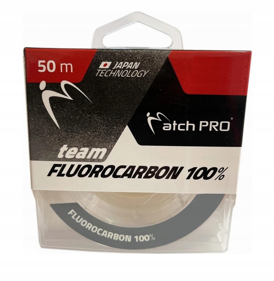 Żyłka Team Fluorocarbon 100% 0,12mm 50m Match Pro