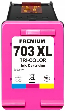 TUSZ DO HP 703 XL KOLOR CD888AE DESKJET K209 D730 K109a F735 Advantage K510 Producent ToRad