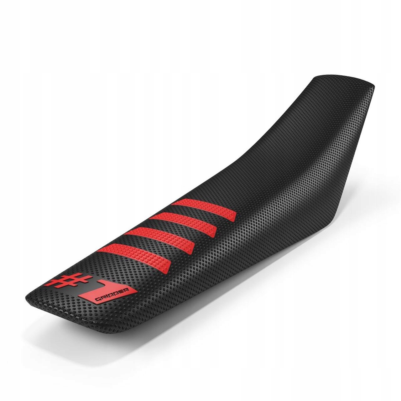 Poťah sedadla OneGripper Ribbed čierny/červený