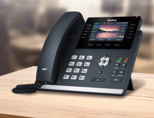 Yealink T46U IP kolorowy ekran bez zasilacza PoE