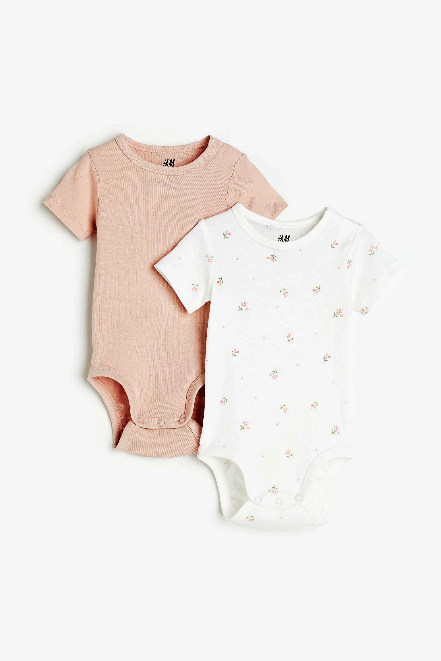 

Nowe H&m 2 pac body Kwiatki 86