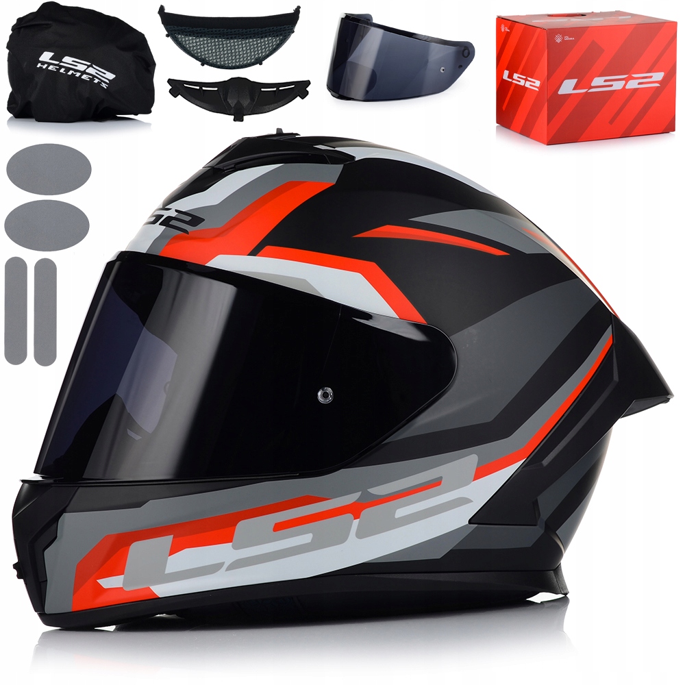 Motocyklová Prilba LS2 FF820 Rapid III System Pinlock Ecer 22.06 2x Sklo