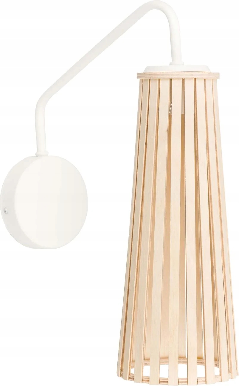 Led nástenné svietidlo Nowodvorski Dover drevené GU10 35W svetlé drevo/biela