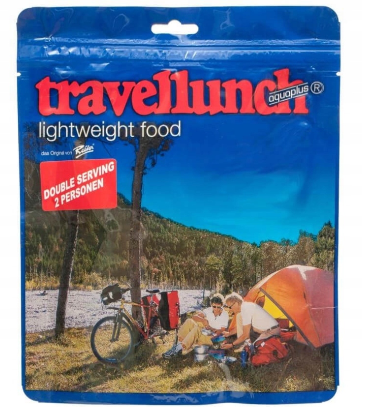 Travellunch Makaron w sosie paprykowym z wołowiną 250 g liofilizat Mre