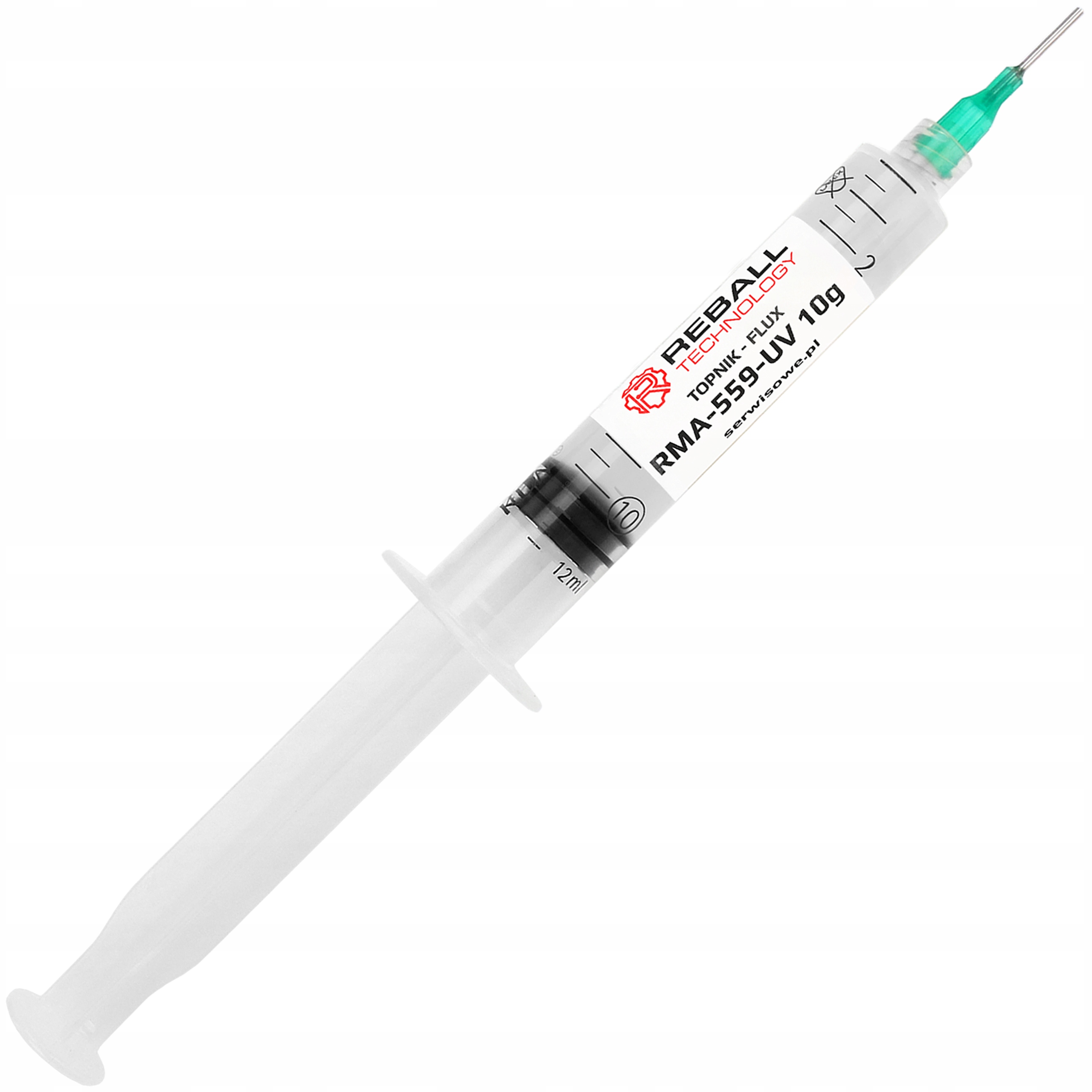 Flux topnik pasta SMD BGA reball RMA-559-UV 10g - jakość i wygoda lutowania