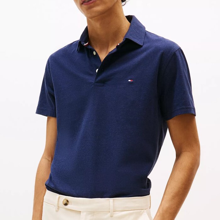 Polokošile Tommy Hilfiger bavlněné, tmavě modré, pánské, M (nová)