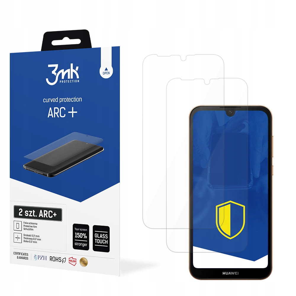 

2x Folia 3mk na cały ekran do Huawei Y5 2019