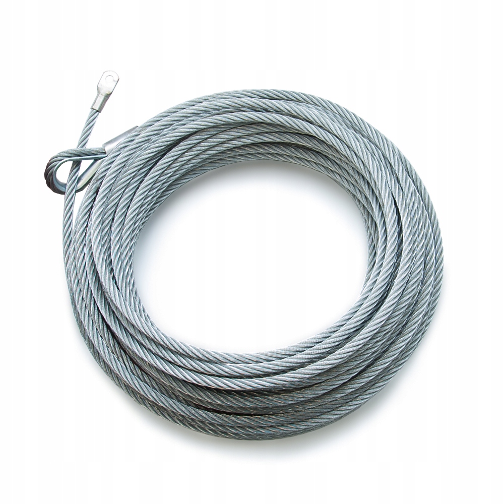 Ocelové lano Dragon Winch 28 m 9 mm pro naviják 80000 13000 lbs Off-road