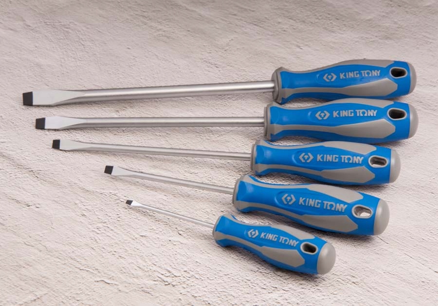 KING TONY Wkrętak płaski SLOTTED SL 5,5mm x 100mm EAN (GTIN) 4710591935198