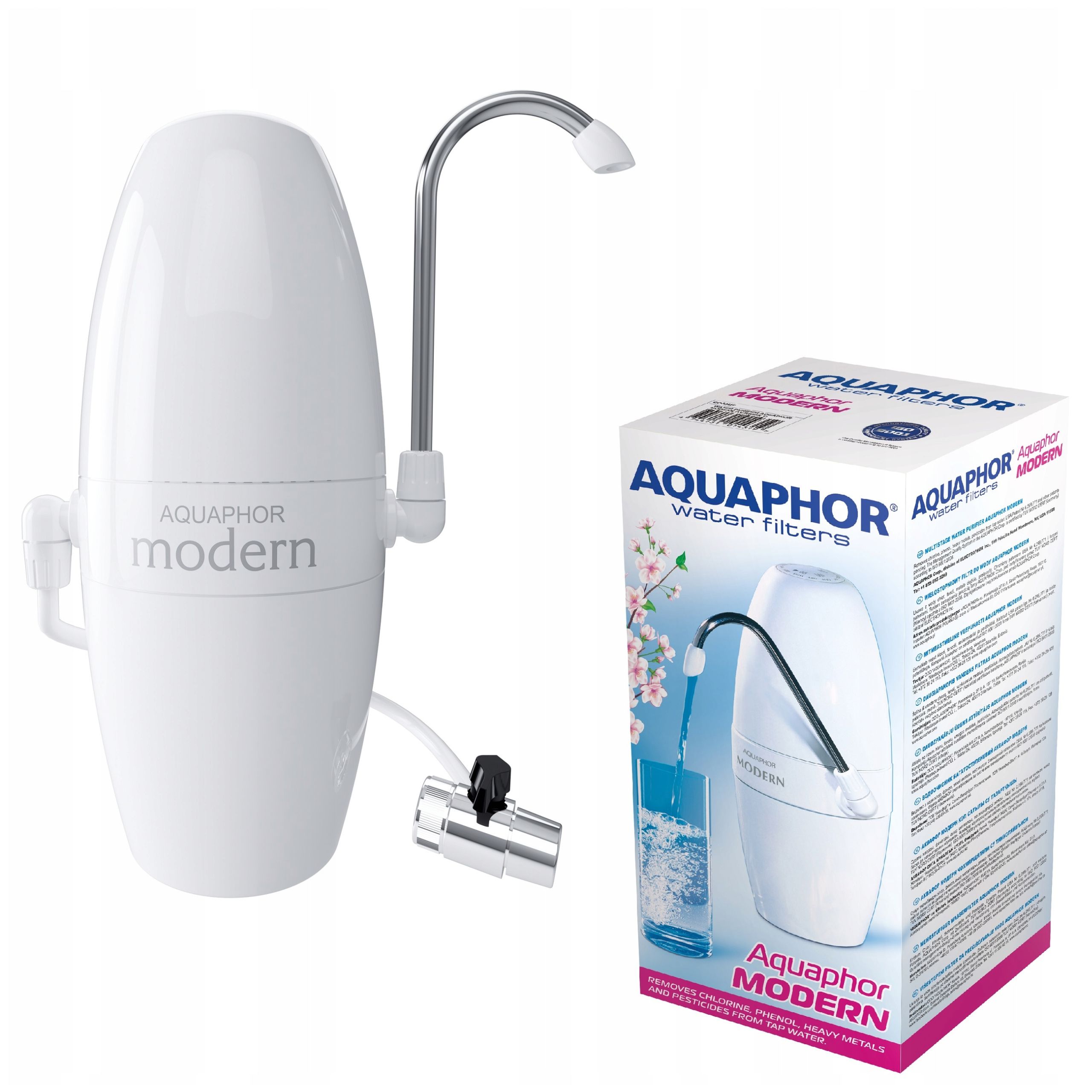 Aquphor Modern filtr na vodu na kohoutek s vložkou B200