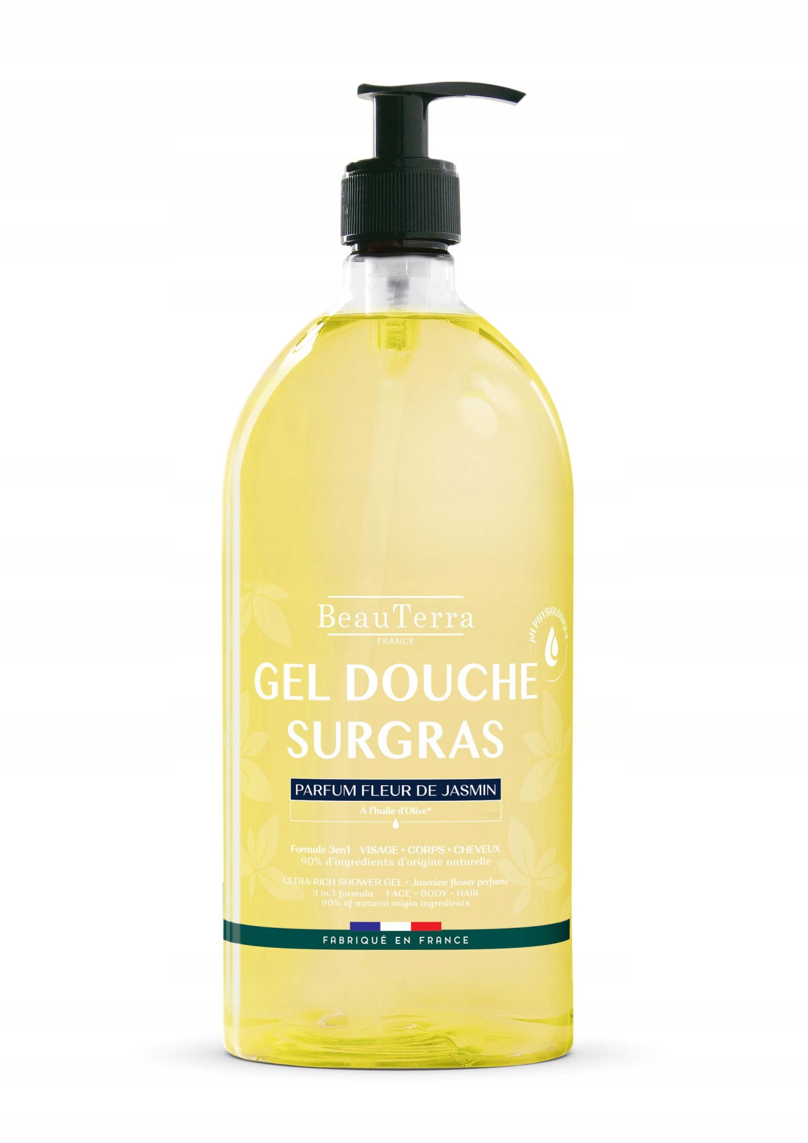 Beauterra Ultra Bohatý Sprchový Gel Jasmínový Květ 1L