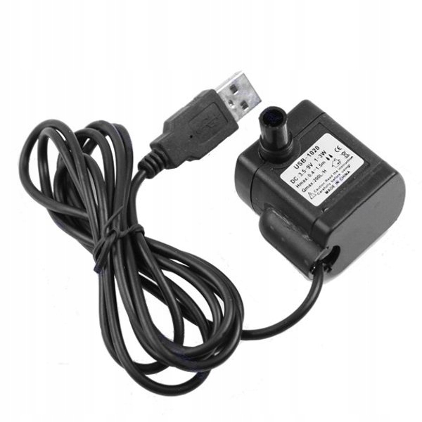 Pompka Do Cieczy Wody Usb 200L/h Zatapialna IP68
