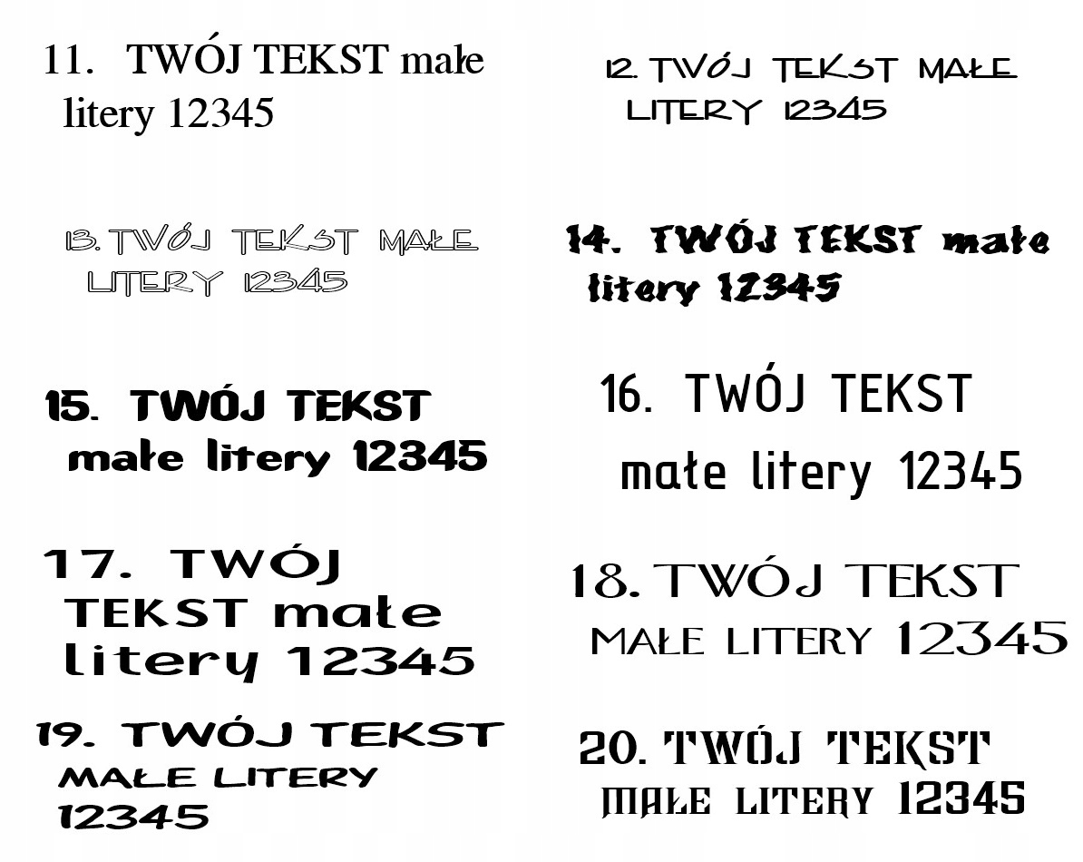 Body Dziecięce z WŁASNYM NADRUKIEM NAPISEM 12MC Płeć chłopcy dziewczynki