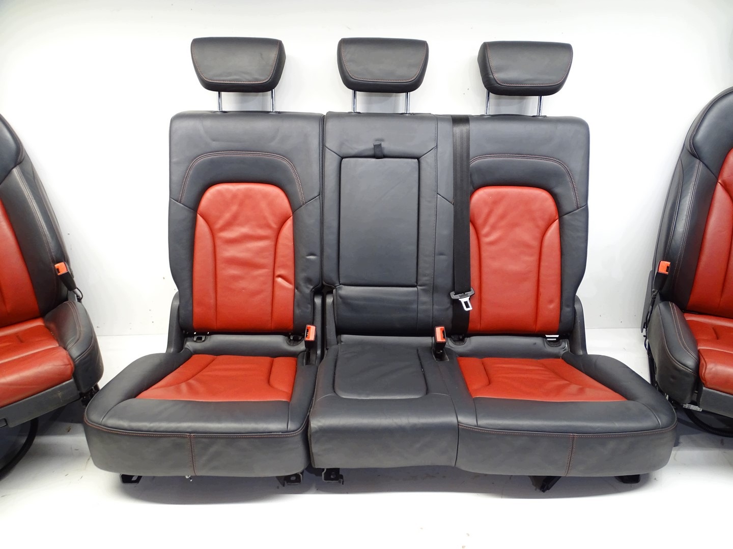 sitze sitz vorne sitz heck KOMPLET leder rote AUDI SQ5 Q5 8R