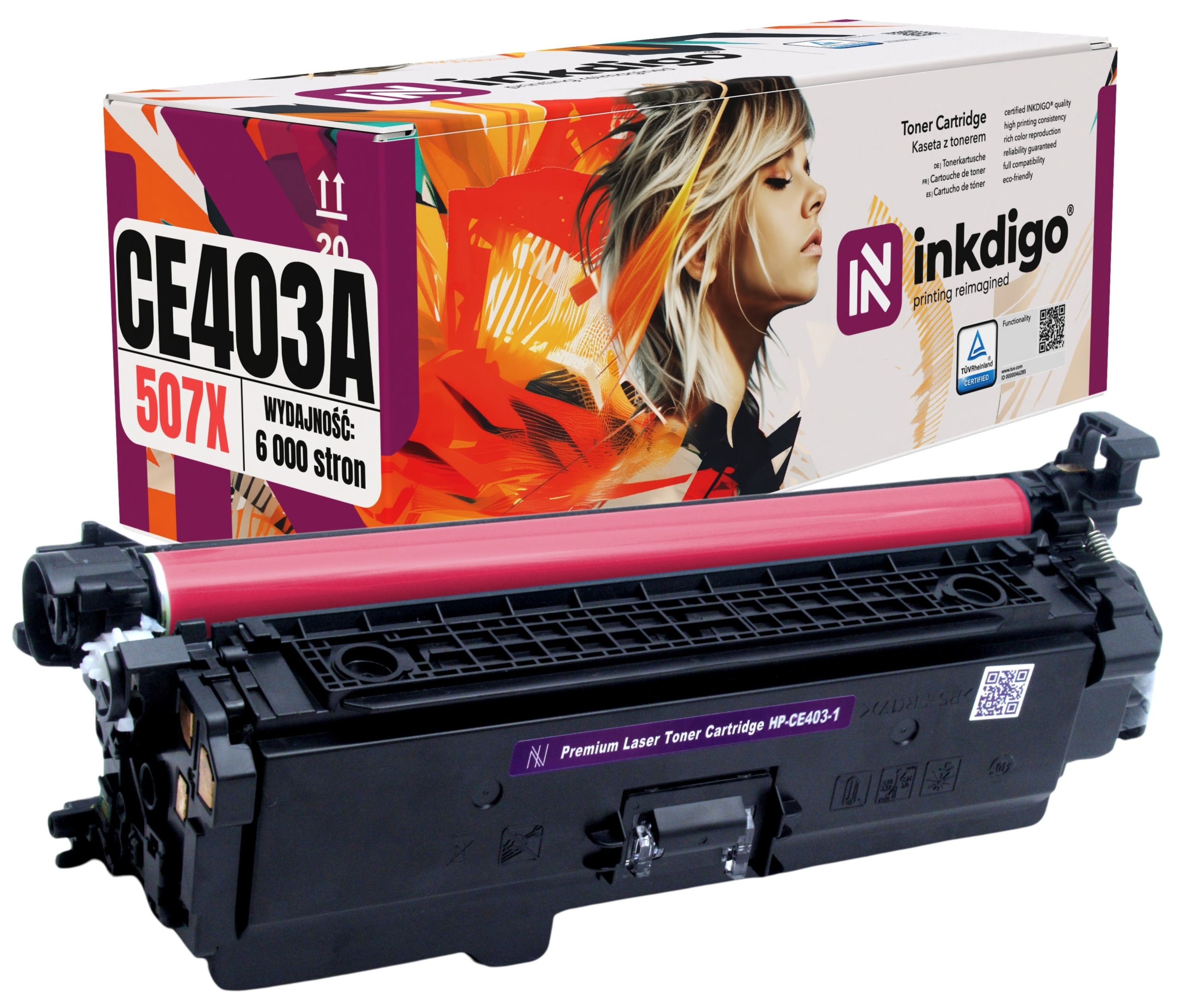 Toner Pro Hp 507X CE403 A – Vysoká Účinnost