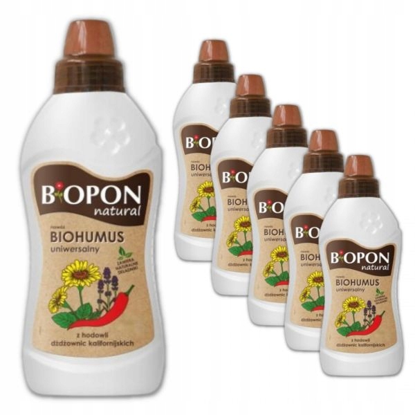 

Nawóz uniwersalny Bopon natural Biohumus 1l Pakiet