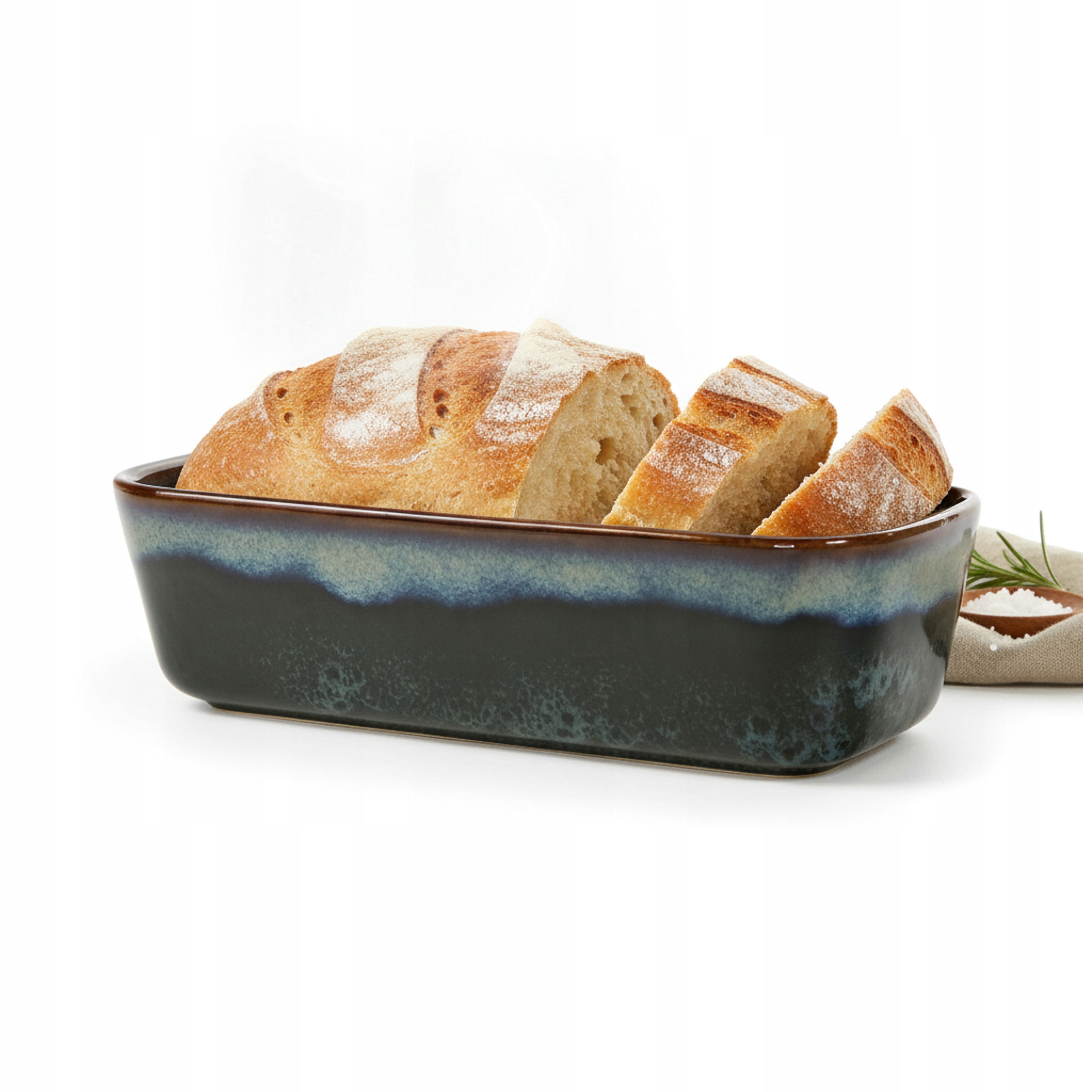 CERAMICZNA FORMA DO PIECZENIA CHLEBA KEKSÓWKA OMBRES 26 CM MIX KOLORÓW