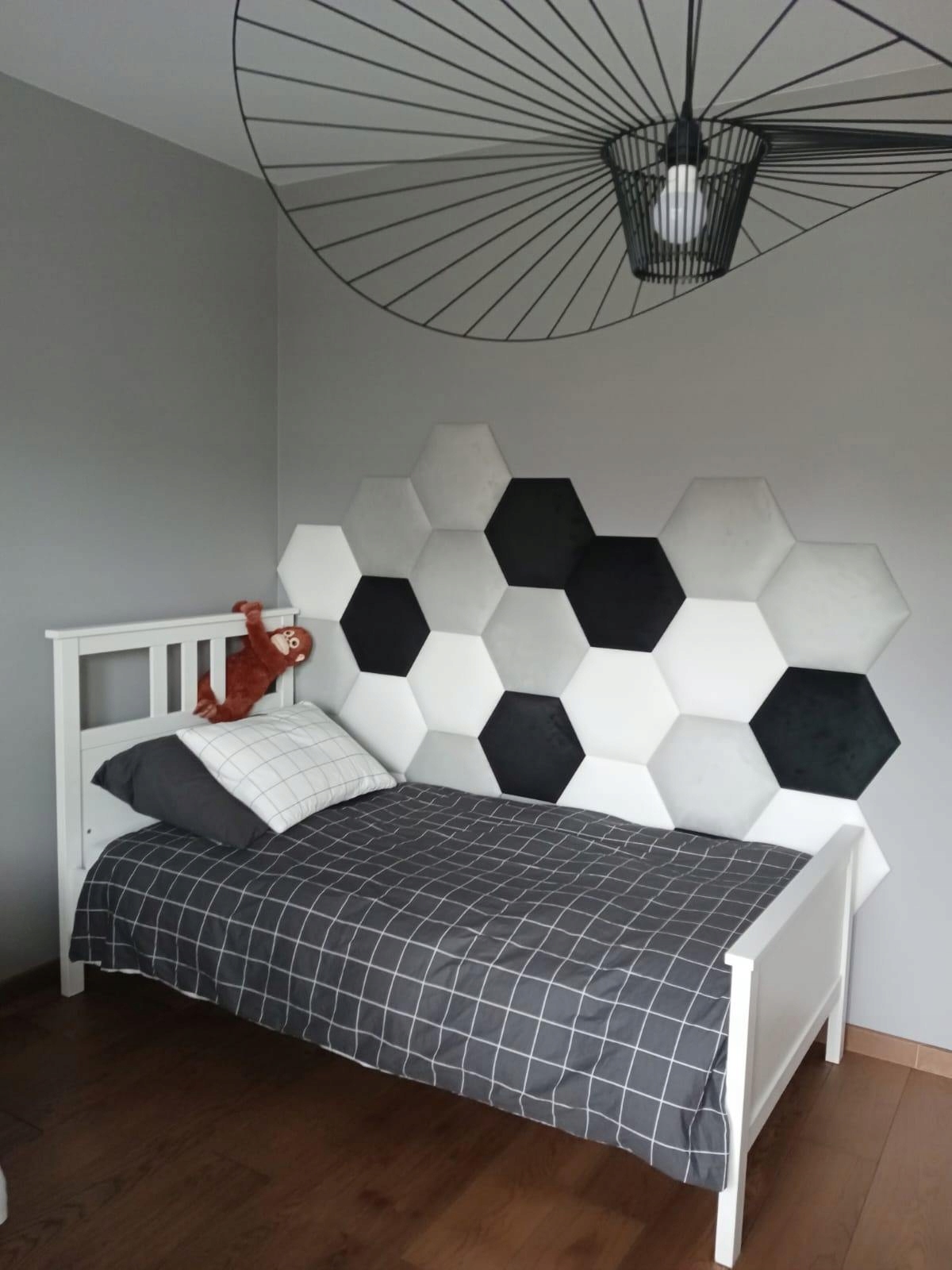 Čalúnené Panely Hexagon 30x26 Včelí Plást S Voštinou Sada 20 Kusov