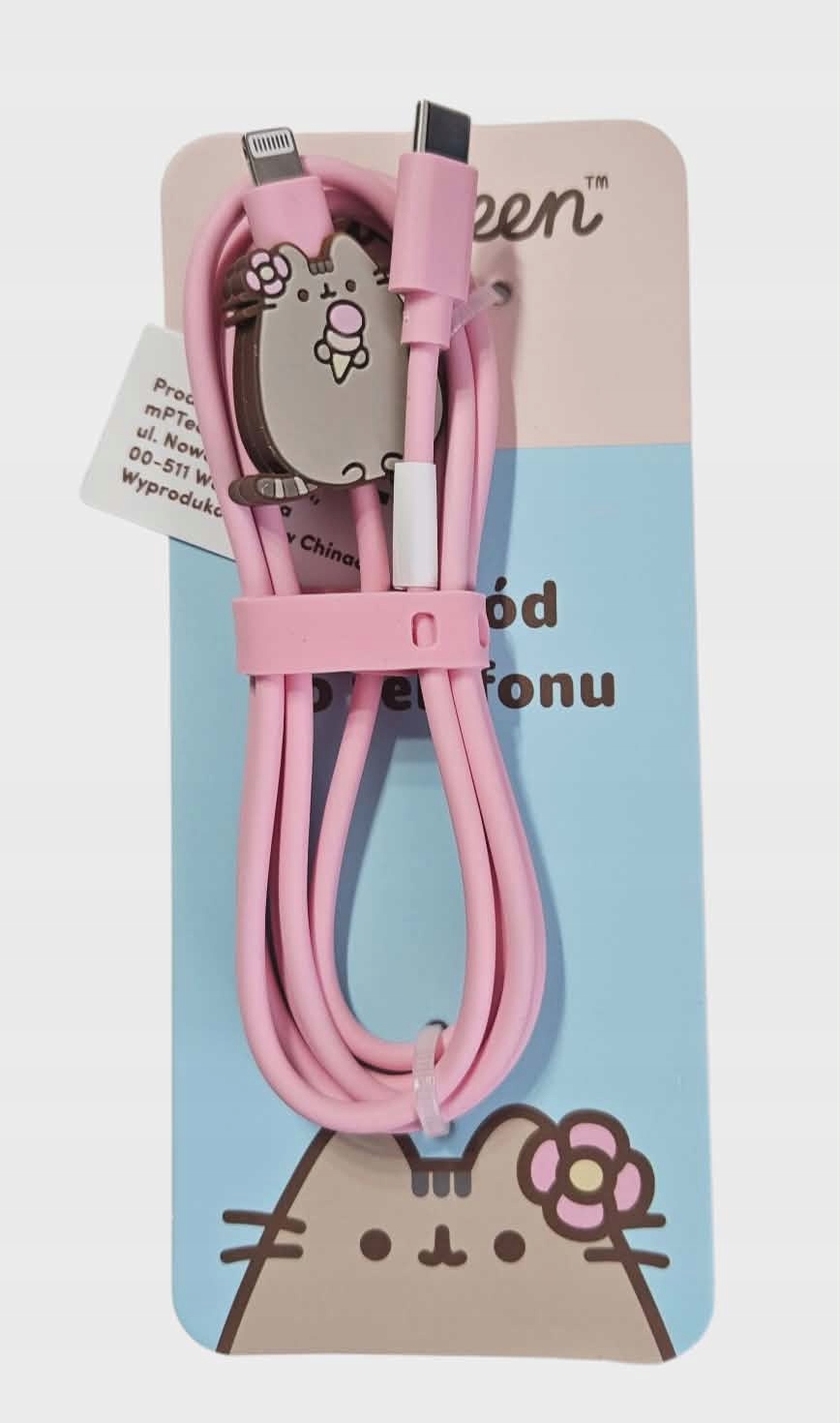 Przewód Usb-c-lightning 1,2 M Pusheen