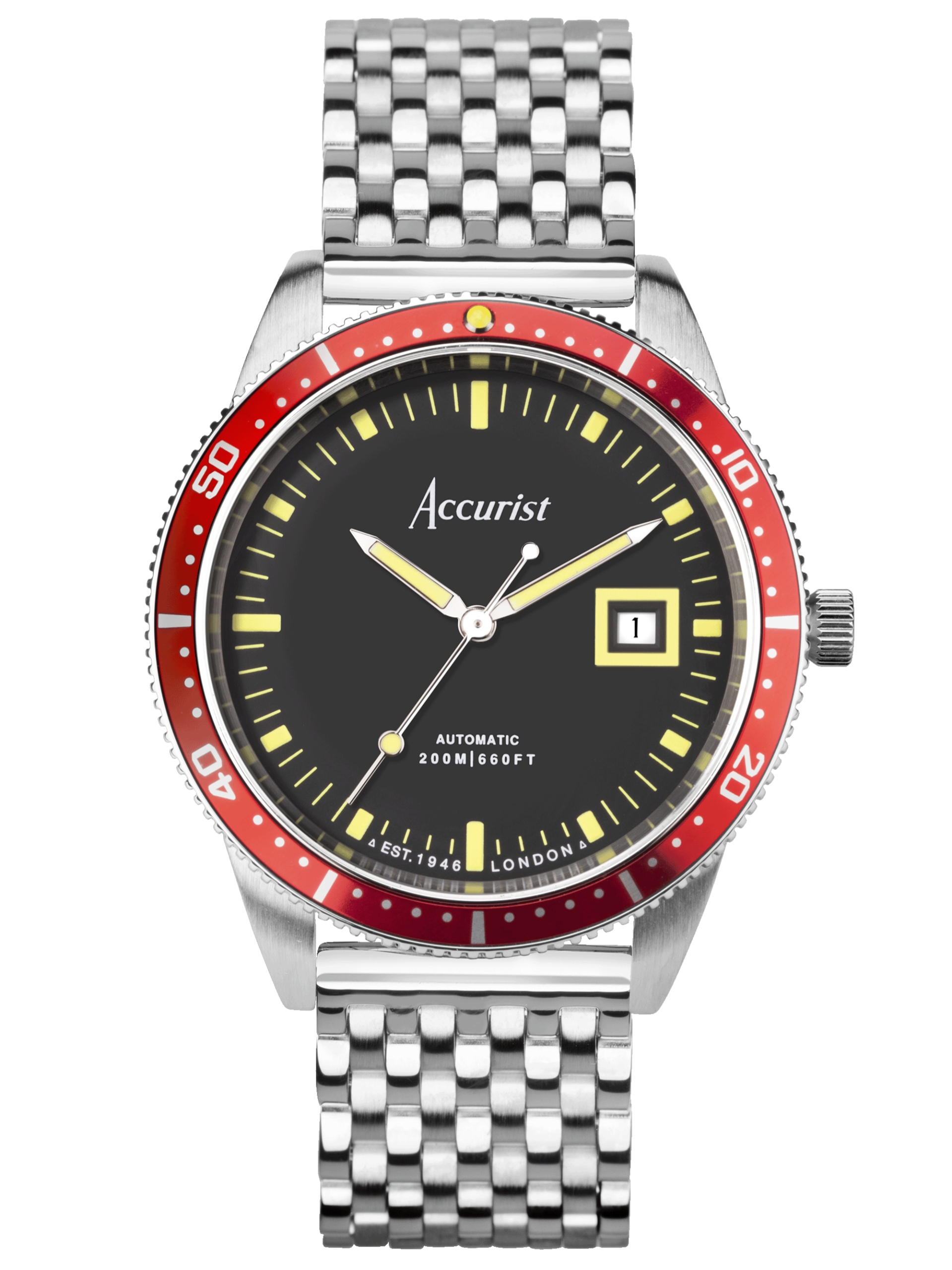 Nové Originální Pánské Hodinky Accurist Dive 72007 Automatic data