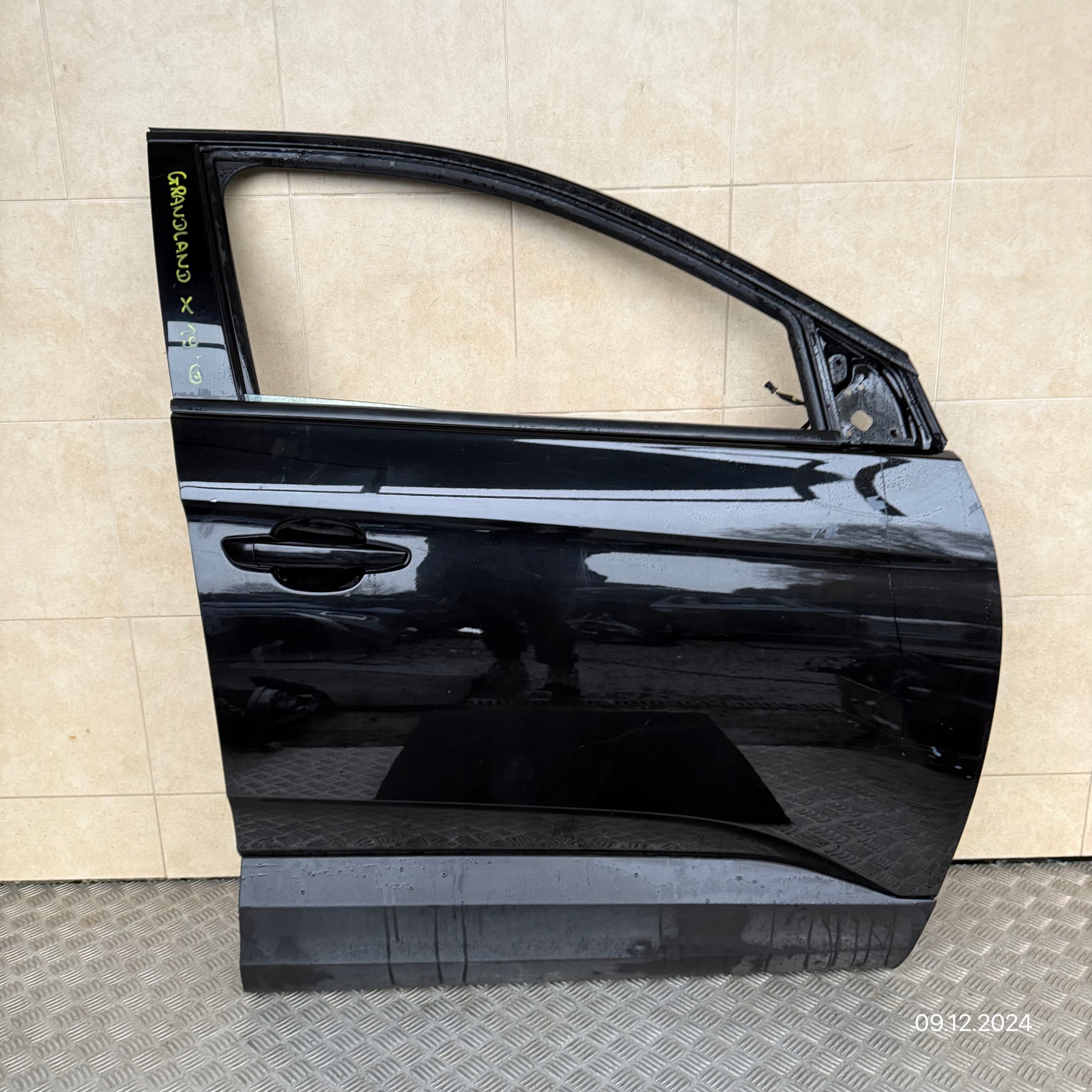 door complete front right OPEL GRANDLAND X 2019 ROK