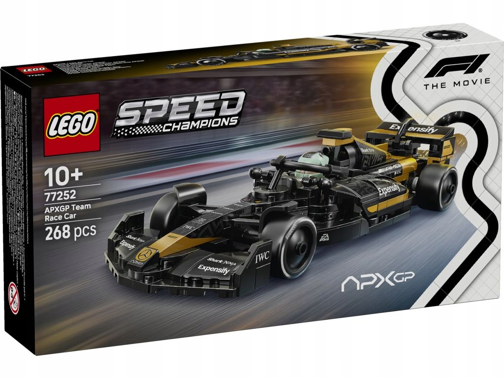 Lego 77252 Speed Champions F1: film Závodní auto týmu Apxgp