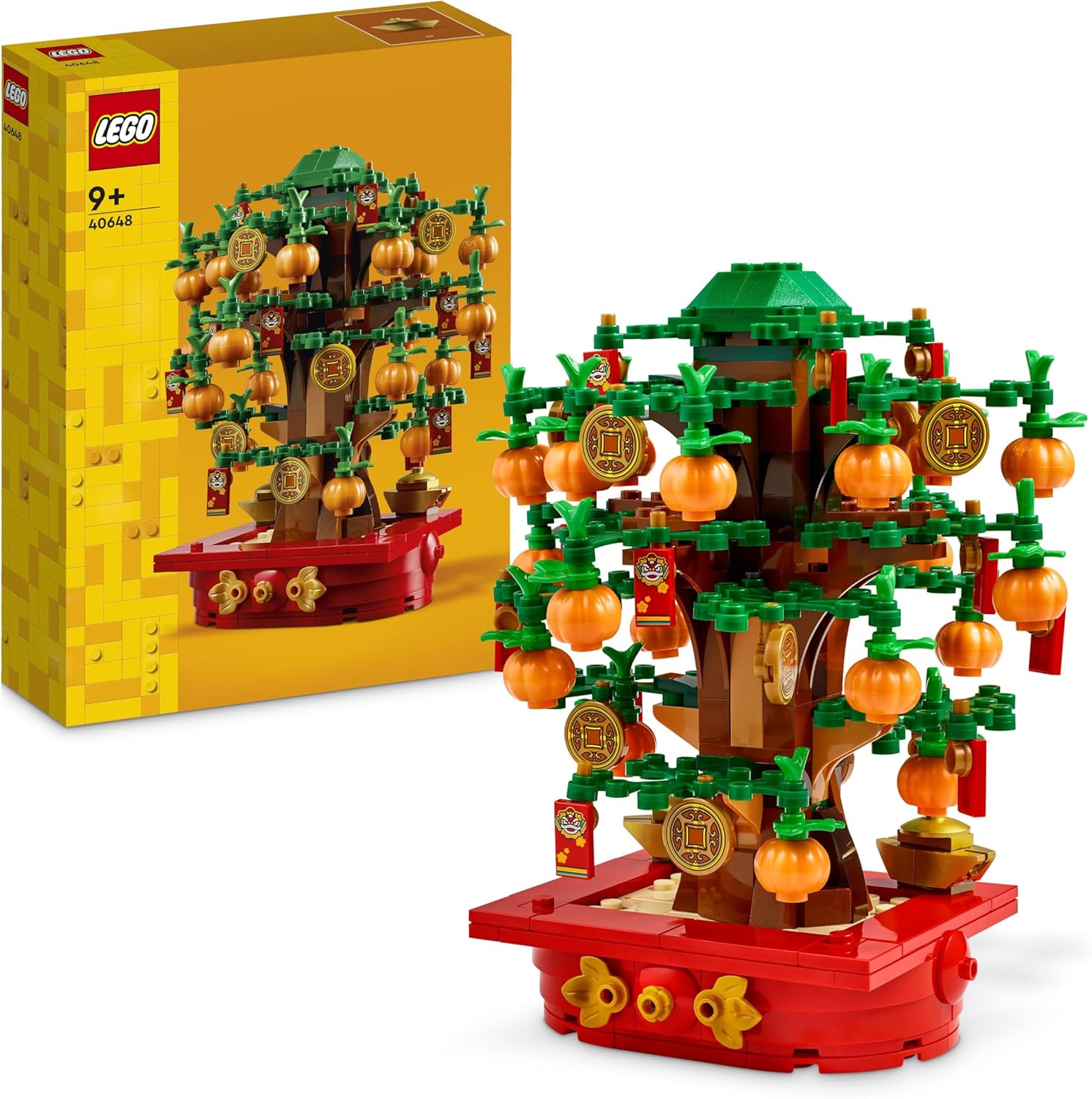 Lego Pachira – Strom peněz na Nový rok, sada pro děti (40648)