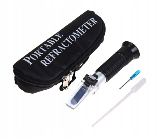 Refraktometr na med