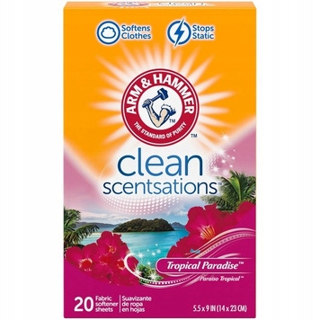 

Arm&hammer Chusteczki Do Suszarki Tropical x20