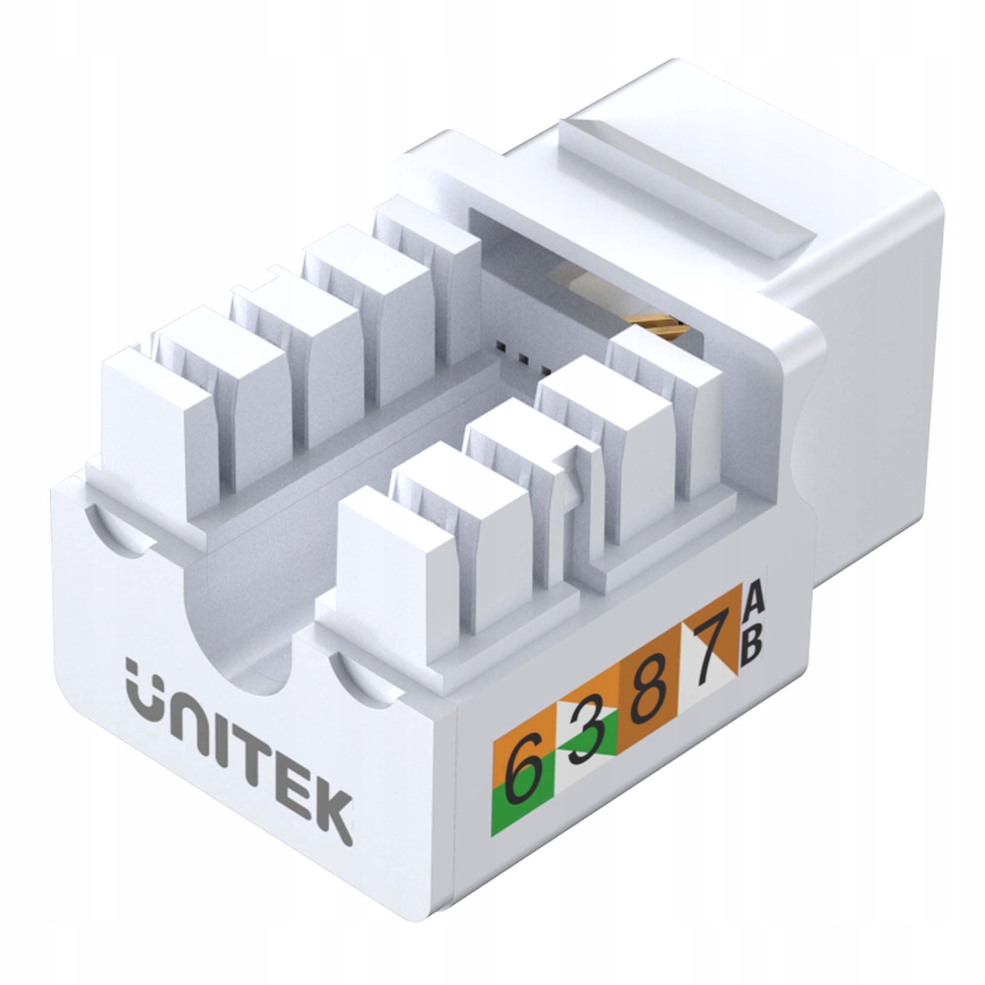 

Unitek T012A Moduł Keystone port RJ-45 Cat 6 Utp