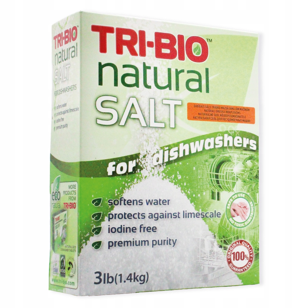 

Tri-bio Naturalna Ekologiczna Sól do Zmywarki 1,4k